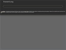 Tablet Screenshot of freewrt.org